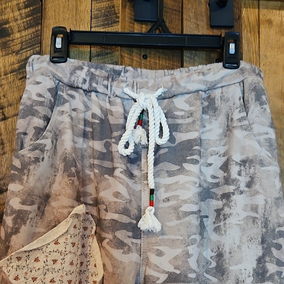 229 POL Camouflage Patchwork Joggers - Picture 7 of 11